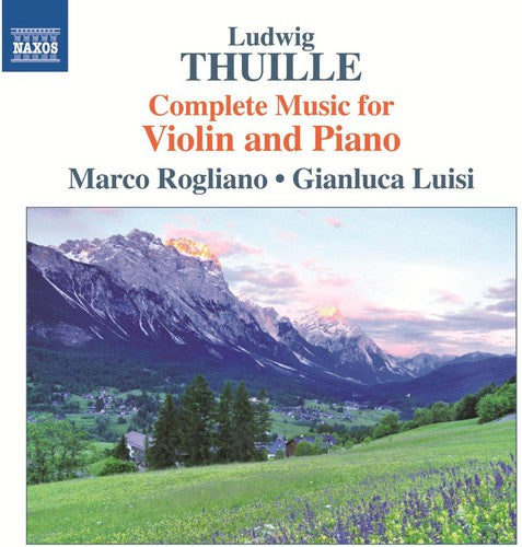 the album cover for Marco Rogliano - Sonatas for Violin & Piano