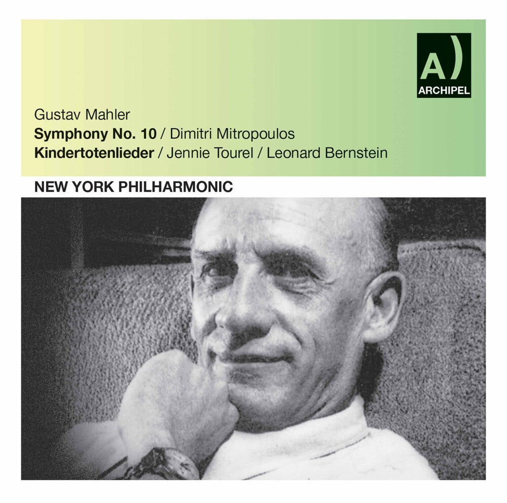 the album cover for Mahler / Nyp / Tourel / Bernstein - Symphony 10