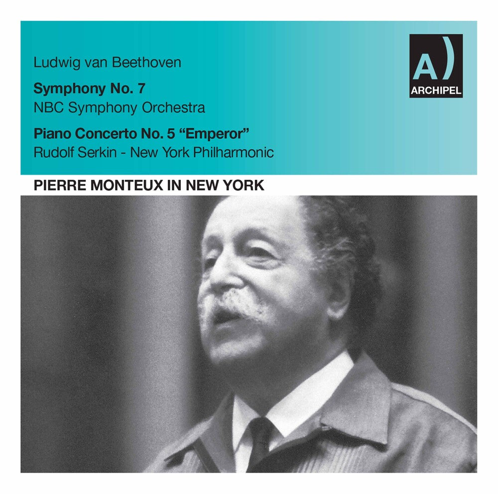 the album cover for Beethoven / Serkin / Nyp / Monteux - Symphony 7