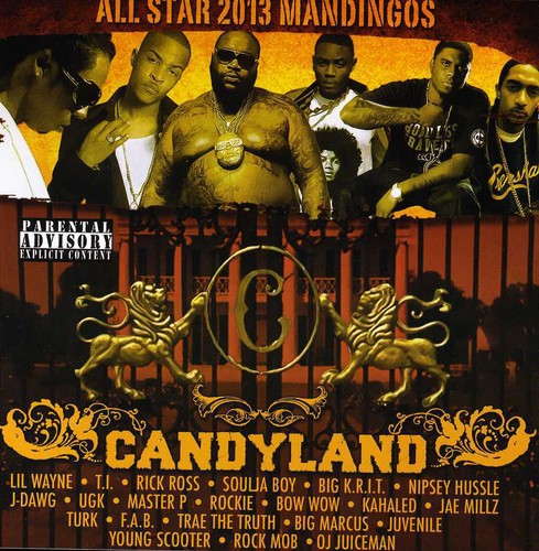 the album cover for Ross/Lil Wayne/TI - Candyland
