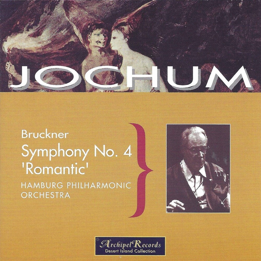 the album cover for Bruckner / Jochum - Sym 4-Hamburger