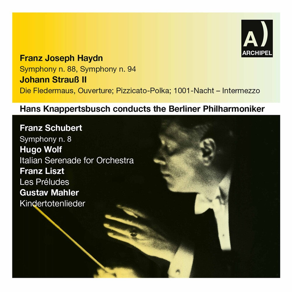 the album cover for David C. Harper - Hans Knappertsbusch Conducts
