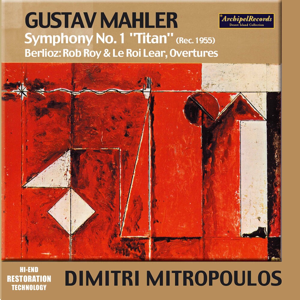 the album cover for Dimitri Mitropoulos - Sinfonie 1 Berlioz: Rob