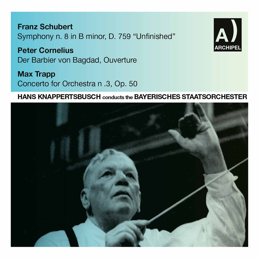 the album cover for Bayerisches Staatsorchester - Hans Knappertsbusch Conducts