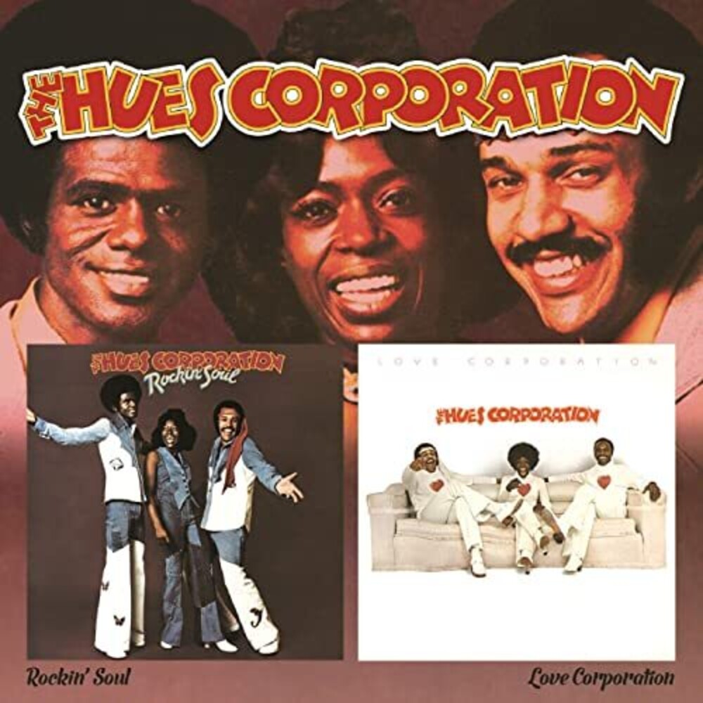 the album cover for Hues Corporation - Rockin Soul / Love Corporation