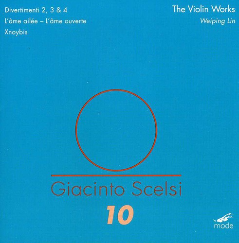 the album cover for Weiping Lin - Works for Violin