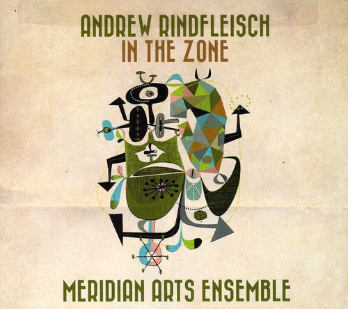 the album cover for Meridian Arts Ensemble - In the Zone