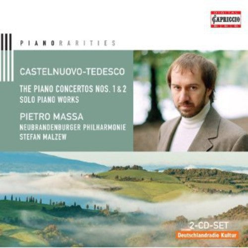 the album cover for Pietro Massa - Piano Concertos Nos 1 & 2 / Solo Piano Works