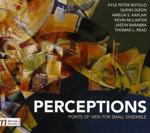 the album cover for Rotolo / New England String Quartet / Hoener - Perceptions: Points of View for Small Ensemble