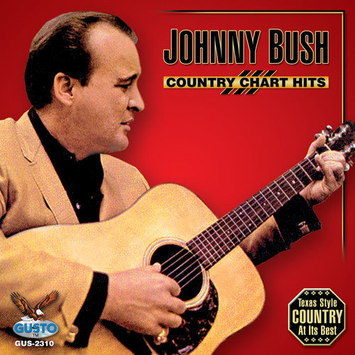the album cover for Johnny Bush - Country Chart Hits