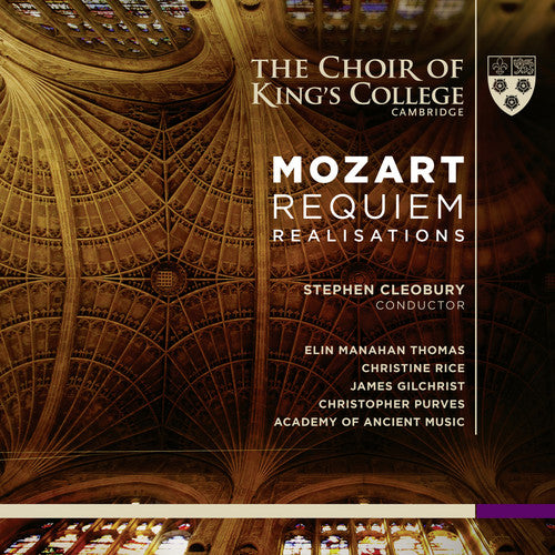the album cover for Stephen Cleobury - Requiem