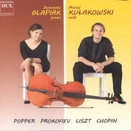 the album cover for Popper / Glapiak / Kulakowski - Popper Prokofiev Liszt Chopin