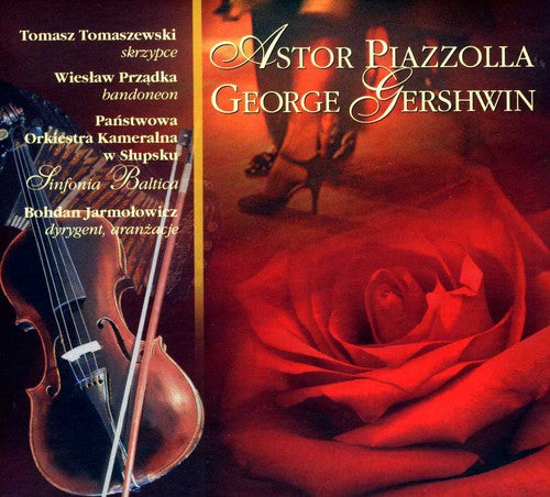 the album cover for Gershwin/Piazzola - Piazzola & Gershwin