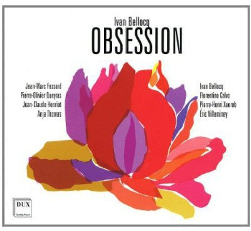 the album cover for Bellocq / Calvo / Queyras / Thomas - Obsession