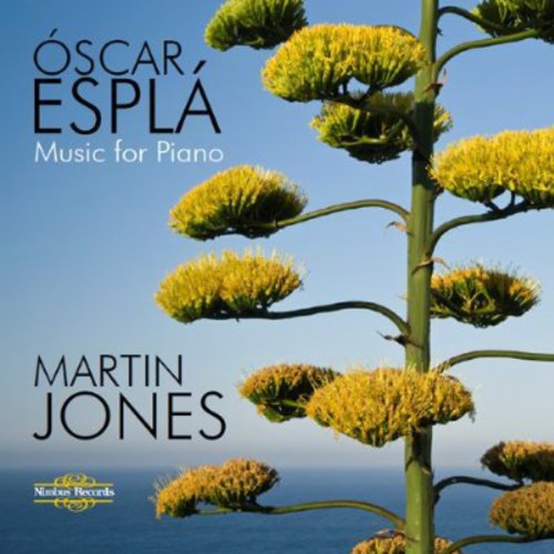 the album cover for Espla / Martin Jones - Music for Solo Piano