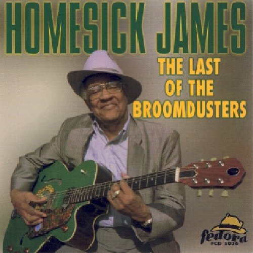 the album cover for Homesick James Williamson - Last of the Broomdusters