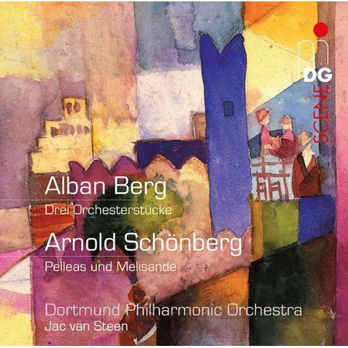 the album cover for Schonberg / Dortmund Philarmonic Orchestra / Steen - Pelleas Et Melisande
