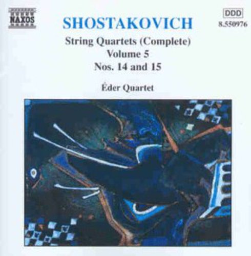 the album cover for Eder Quartet - String Quartets Vol 5
