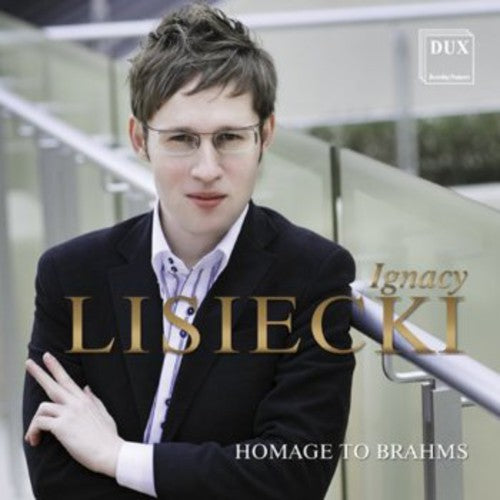 the album cover for Jan Lisiecki - Homage to Brahms