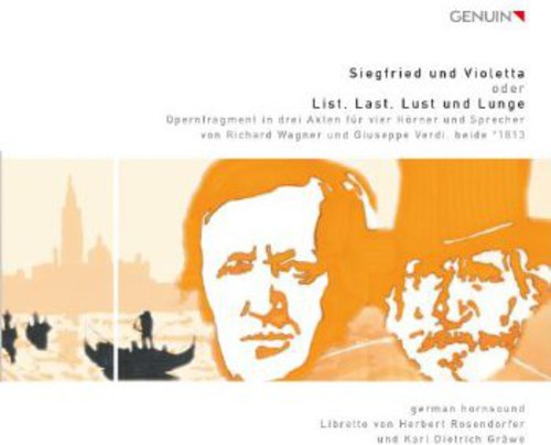 the album cover for German Hornsound - Siegfried Und Violetta