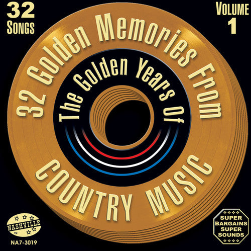 the album cover for 32 Golden Memories From Country Music - 32 Golden Memories, Vol. 1