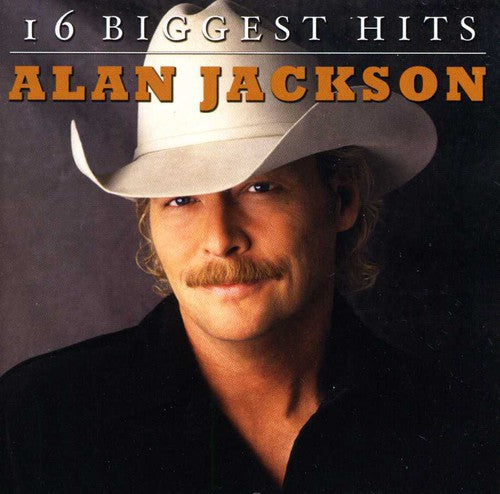 the album cover for Alan Jackson - 16 Biggest Hits