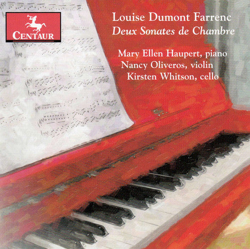 the album cover for Farrenc / Haupert / Oliveros / Whitson - Deux Sonates de Chambre