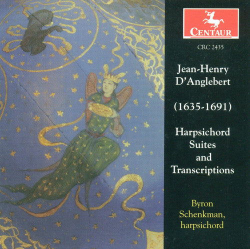 the album cover for Byron Schenkman - Harpsichord Suites & Transcriptions