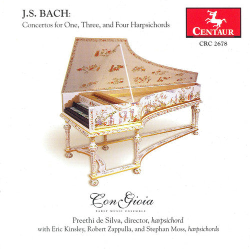 the album cover for Con Gioia - Concertos for Harpsichord