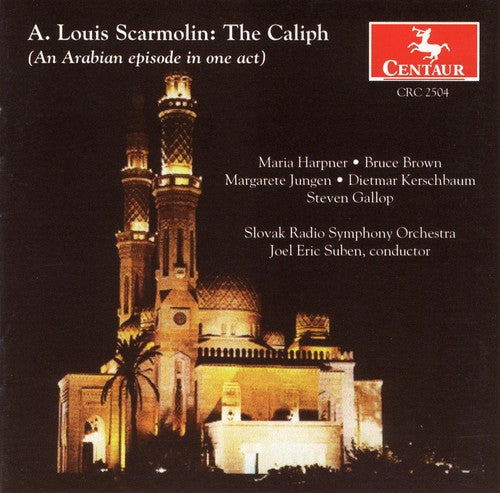 the album cover for Joel Eric Suben - Caliph: Arabic Episode in One Act