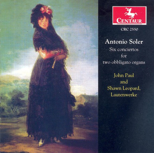 the album cover for John Paul - 6 Conciertos for 2 Obbligatos Organ