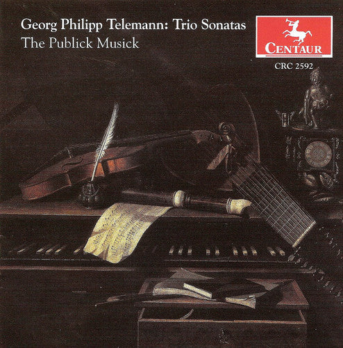 the album cover for Publick Music, The - Trio Sonatas