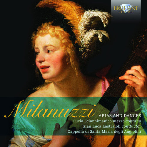 the album cover for Milanuzzi / Cappella Di Santa Maria Degli - Arias & Dances