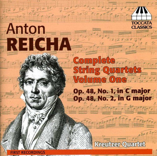 the album cover for Kreutzer Quartet - Complete String Quartets 1