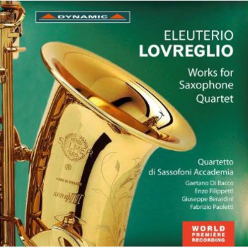 the album cover for Glen Cortese - Works for Saxophone Quartet
