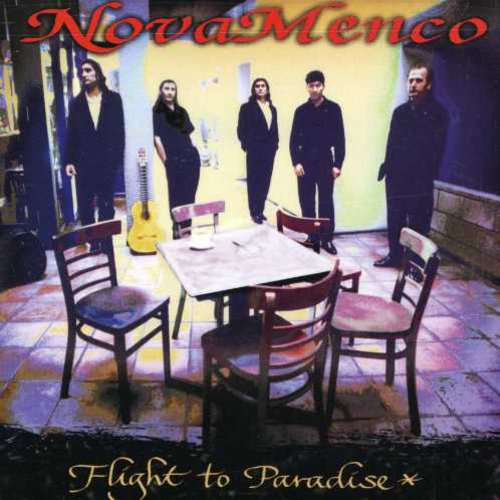 the album cover for Novamenco - Flight to Paradise