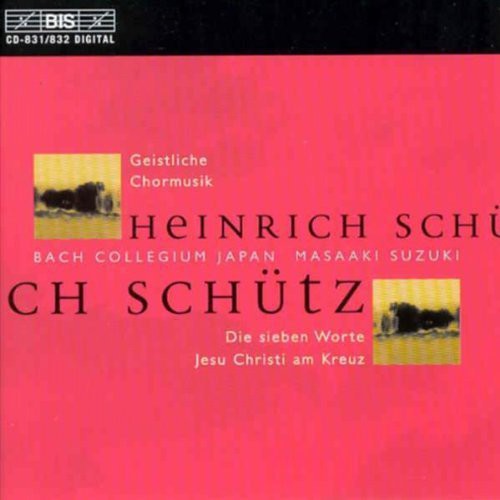 the album cover for Masaaki Suzuki - Geistliche Chormusik