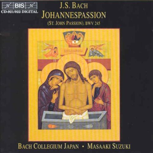 the album cover for Masaaki Suzuki - St John Passion
