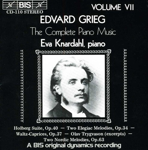the album cover for Eva Knardahl - Holberg Suite Opus 40