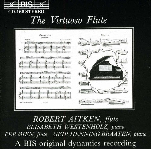 the album cover for Elisabeth Westenholz - Virtuoso Flute / Various