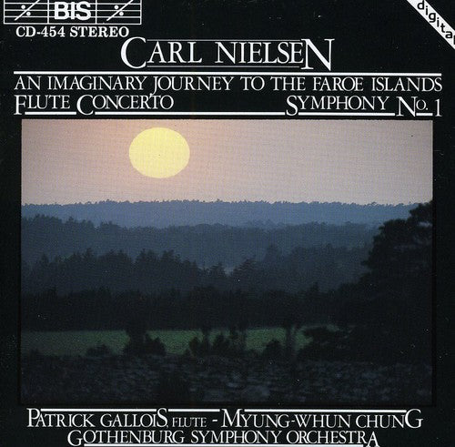 the album cover for Myung-Whun Chung - Symphony 1 / Concerto for Flute & Orchestra