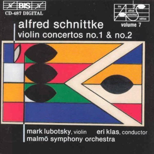 the album cover for Mark Lubotsky - Concertos 1 & 2 for Violin & Orchestra