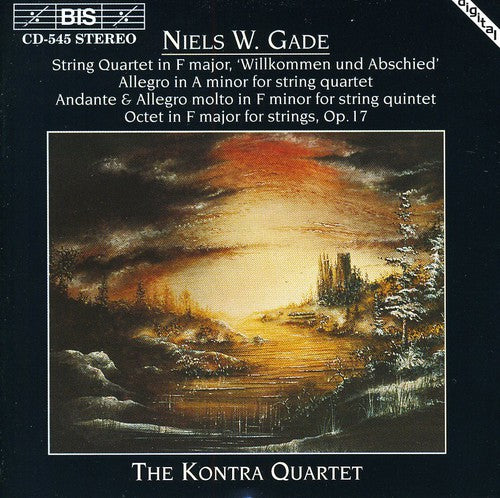 the album cover for Kontra Quartet - String Quartet / Allegro for String Quartet