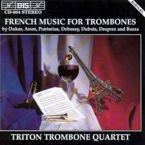 the album cover for Triton Trombone Quartet - French Music for Trombones / Various