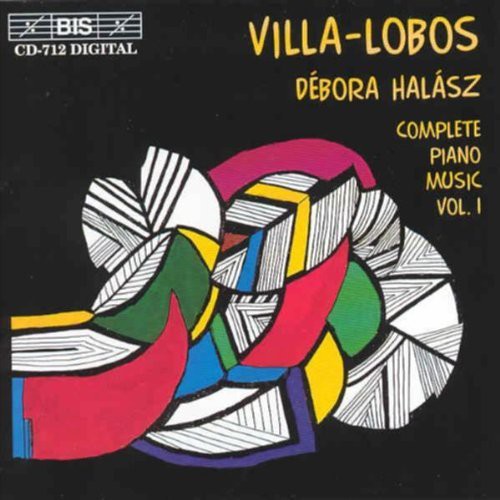 the album cover for Débora Halász - Complete Piano Music 1