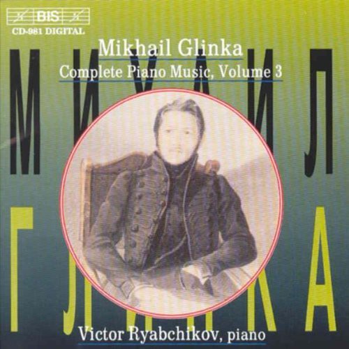 the album cover for Victor Ryabchikov - Complete Piano Music 3