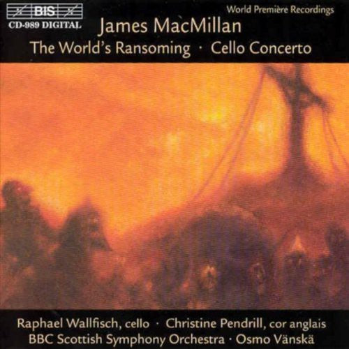 the album cover for Christine Pendrill - World's Ransoming / Cello Concerto