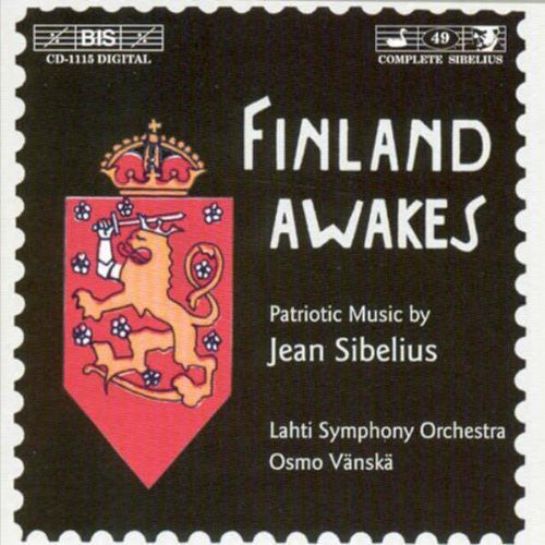 the album cover for Osmo Vanska - Finland Awakes
