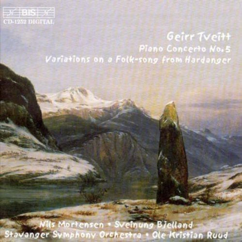 the album cover for Nils Mortensen - Piano Works