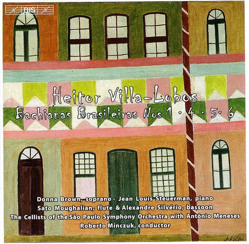 the album cover for Roberto Minczuk - Bachianas Brasileiras 1 4 5 & 6